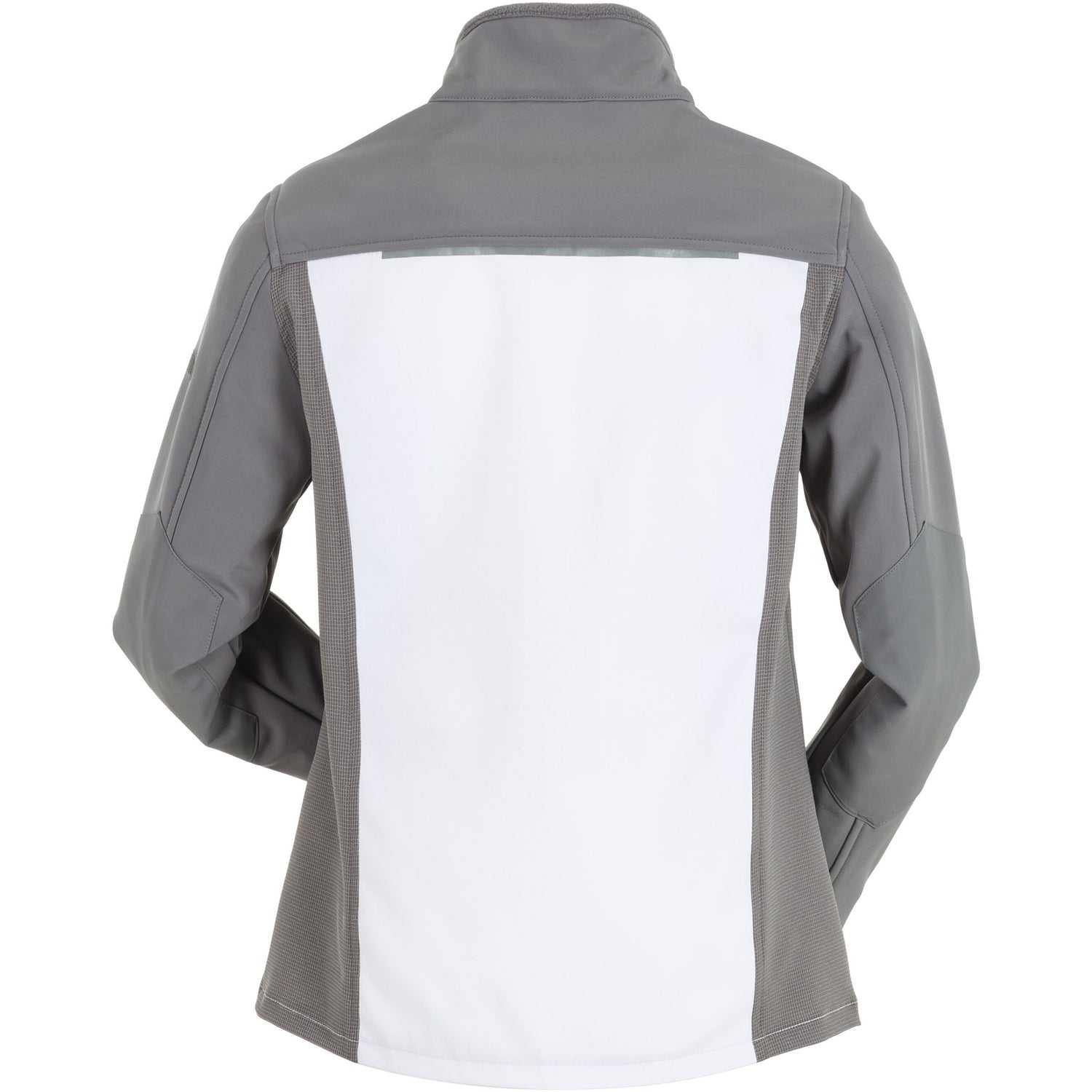 Planam Norit Women's Hybrid jacket white/zinc - Model view 2