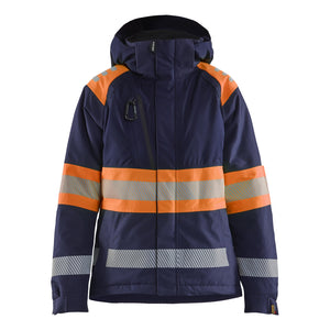 Blaklader BLAKLADER 44701977 Women’s Hi Vis Winter Jacket Hi Vis Reflective Work Jacket WOMEN - Waterproof - 447019778953