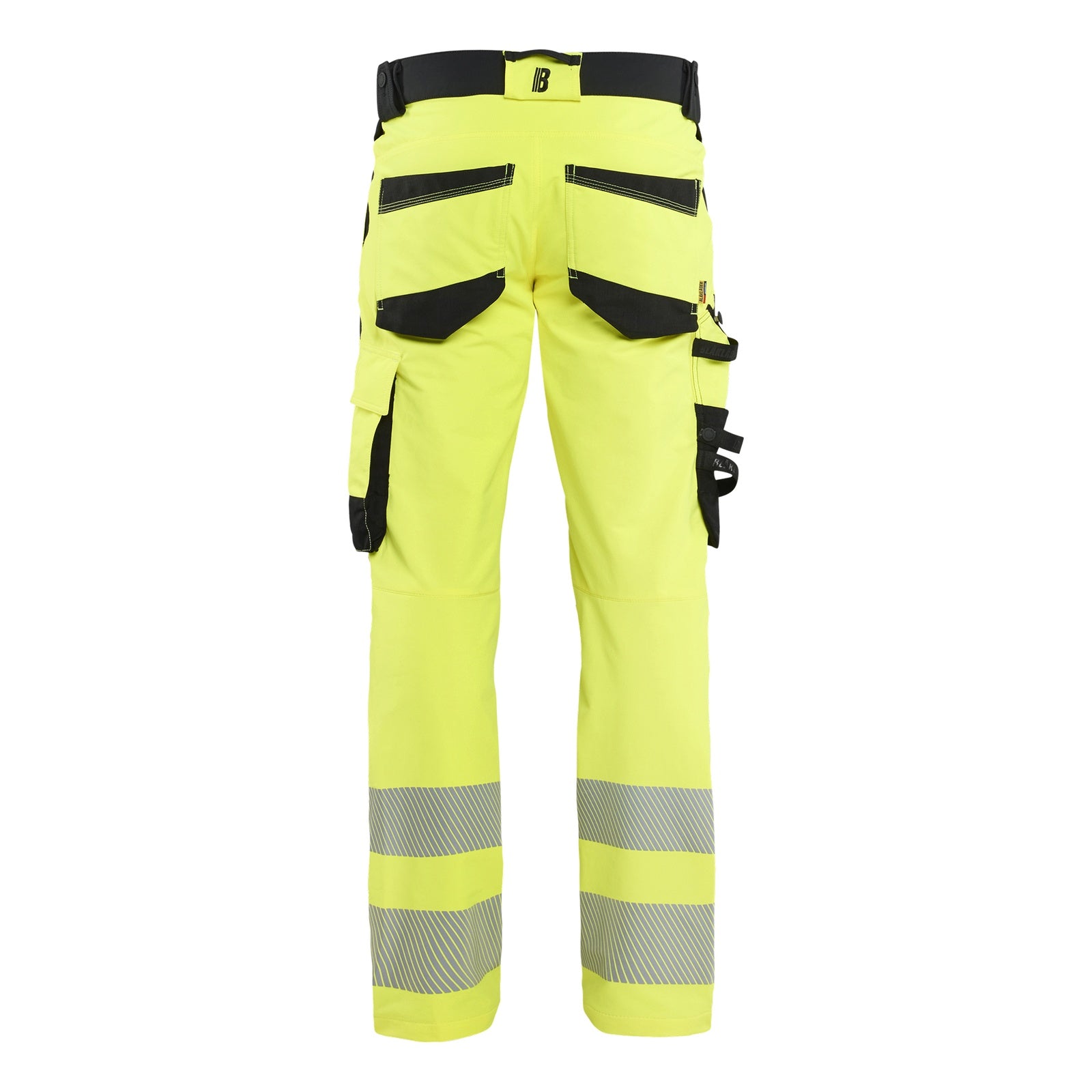 Blaklader BLAKLADER 11241648 Hi Vis Trousers 4 Way Stretch Hi Vis Reflective Work Trousers Men - double weave - 112416483399_2