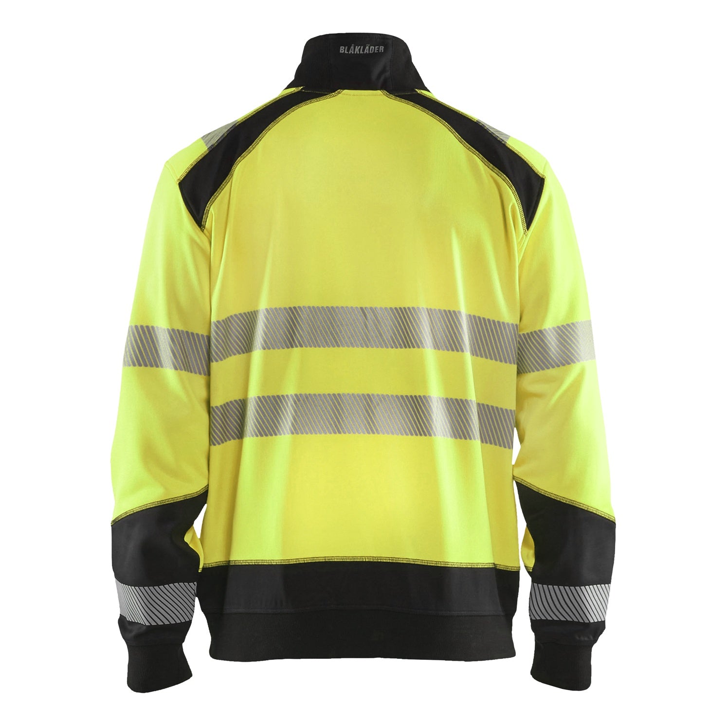 Blaklader BLAKLADER 35562528 Hi Vis Reflective Half-zip Work Sweatshirt MEN - Brushed Interior - 355625283399_2