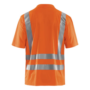 Blaklader BLAKLADER 33911011 UV Polo Shirt Hi Vis Hi Vis Reflective Short Sleeve Work Polo MEN - 100% Polyester - 339110115300_2