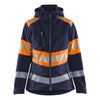 Blaklader BLAKLADER 44042513 Women’s Hi Vis Softshell Jacket Hi Vis Reflective Softshell Work Jacket WOMEN - Waterproof - 440425138953