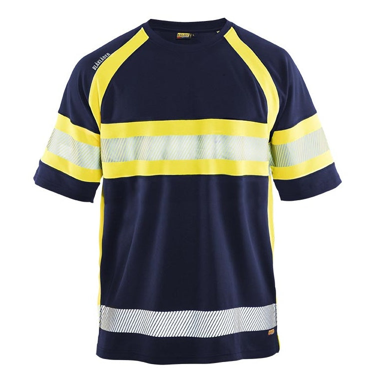 Blaklader BLAKLADER 33371051 HI VIS T SHIRT Hi Vis Reflective Short Sleeve Work T-Shirt MEN - 100% Polyester - 333710518933_CF