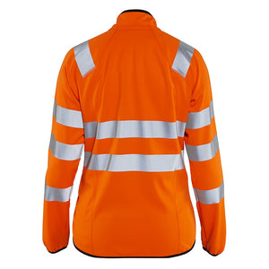 Blaklader BLAKLADER 49262512 Women's Hi Vis Softshell Jacket Softshell Work Jacket WOMEN - Windproof - 492625125300_2