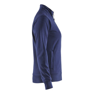 Blaklader BLAKLADER 33721158 Women's Sweatshirt Full Zip Work Sweatshirt WOMEN - 100% Cotton - 337211588900_CR