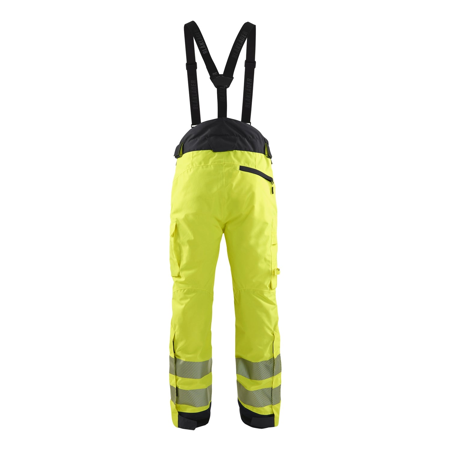 Blaklader BLAKLADER 18751977 | Hi Vis Winter Trousers Hi Vis Reflective Work Trousers Men - Waterproof - 187519773399_2