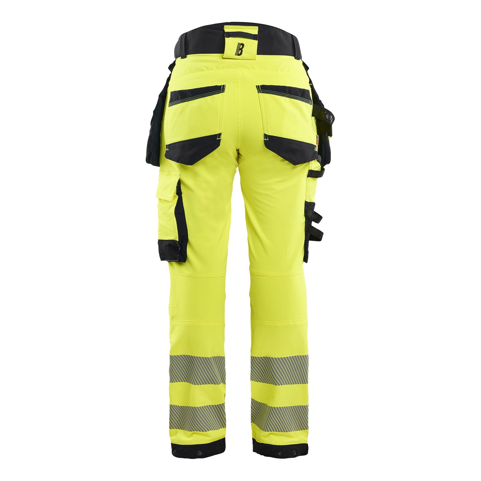 Blaklader BLAKLADER 70221648 Women's Hi Vis trousers 4 way stretch Hi Vis Reflective Work Trousers Women - double weave - 702216483399_2