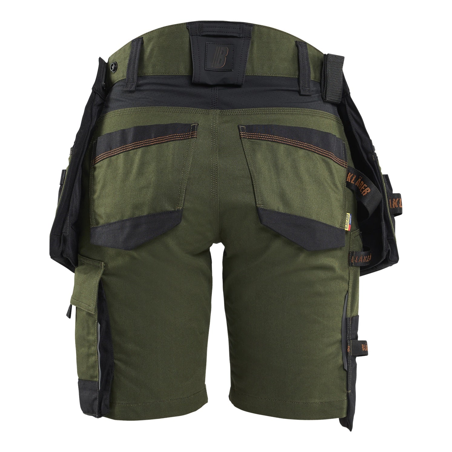 Blaklader BLAKLADER 71751149 STRIKER Women's Craftsman Shorts with Stretch Work Shorts Women - Cordura Denim - 717511494240_2