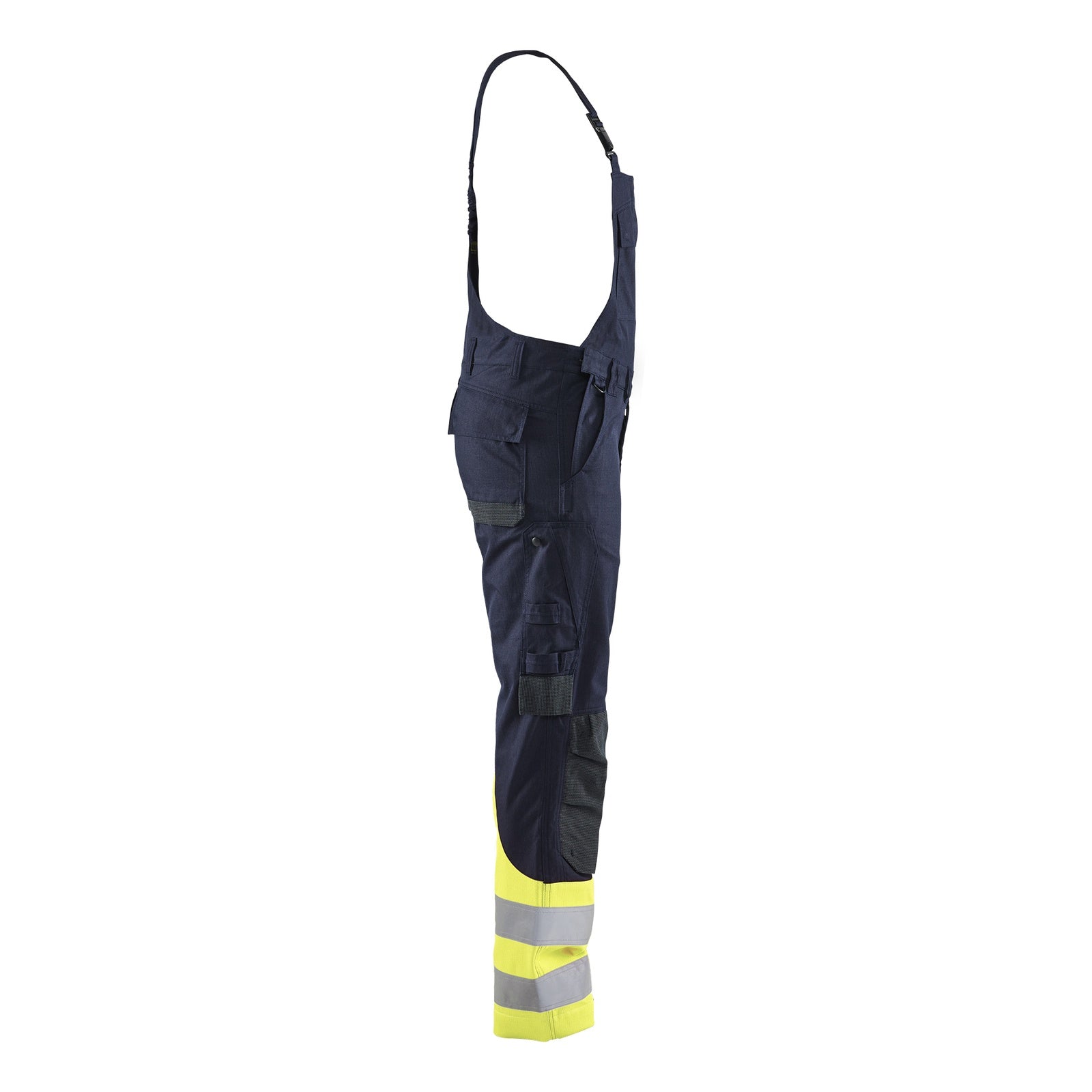 Blaklader BLAKLADER 28881512 Multinorm Inherent Bib Trousers Hi Vis Reflective Work Bib Trousers Men - ripstop fabric - 288815128933_CR2