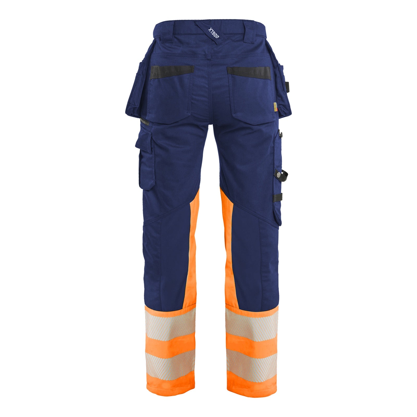 Blaklader BLAKLADER 70301149 | Women's Hi vis Trousers Stretch Hi Vis Reflective Work Trousers Women - Cordura Denim - 703011498953_2