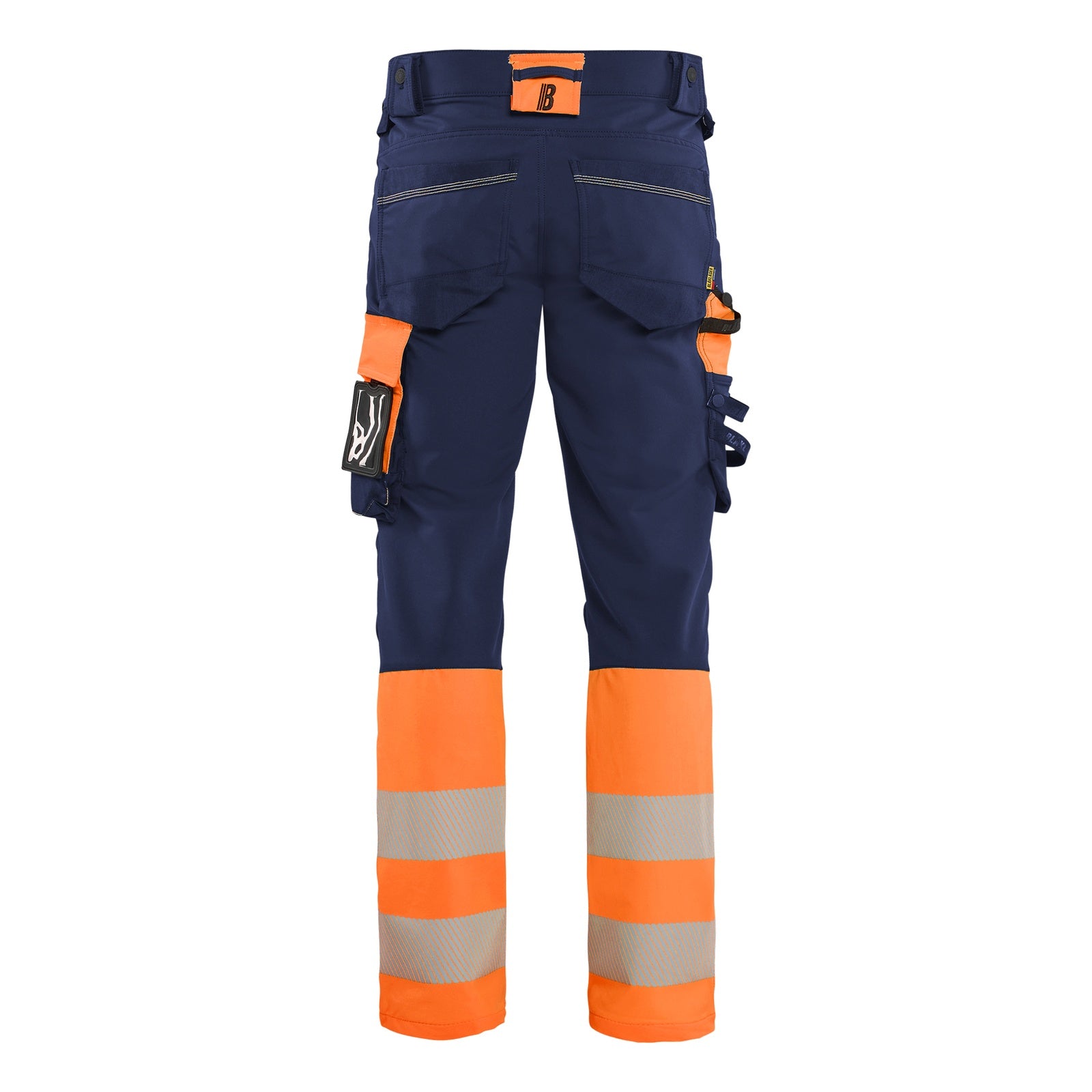 Blaklader BLAKLADER 11261648 | Hi Vis Trousers 4 Way Stretch Hi Vis Reflective Work Trousers Men - double weave - 112616488953_2