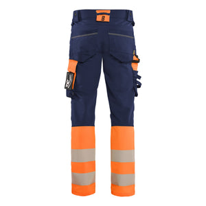 Blaklader BLAKLADER 11261648 | Hi Vis Trousers 4 Way Stretch Hi Vis Reflective Work Trousers Men - double weave - 112616488953_2
