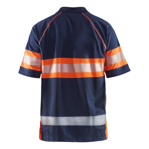 Blaklader BLAKLADER 33381051 Hi Vis Polo Shirt with UV protection Hi Vis Reflective Short Sleeve Work Polo MEN - 100% Polyester - 333810518953_2