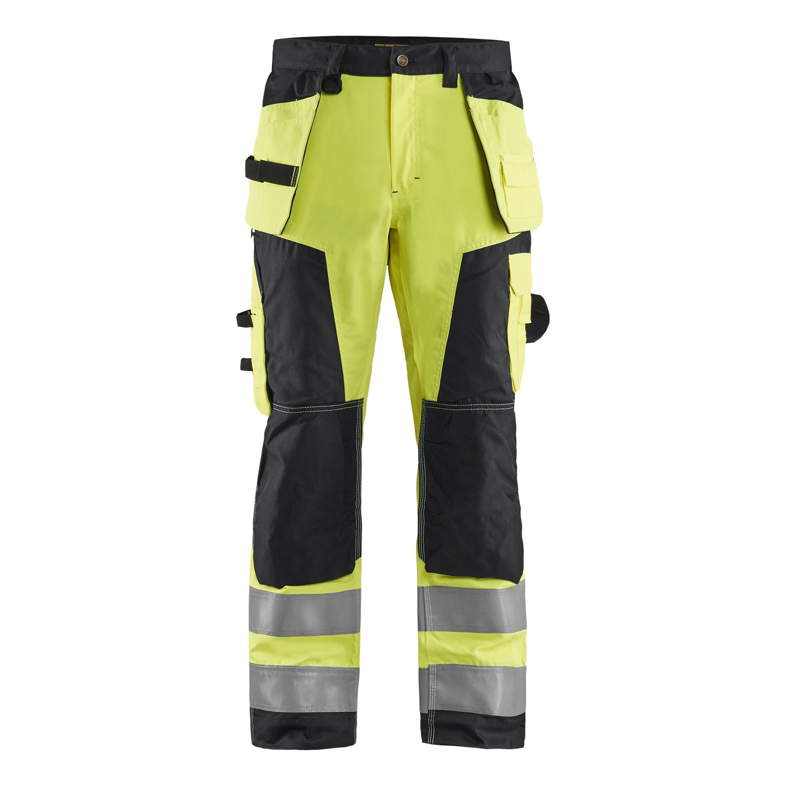 Blaklader BLAKLADER 15681811 | Hi Vis craftsman trousers Hi Vis Reflective Work Trousers Men - Twill Fabric - 156818113399
