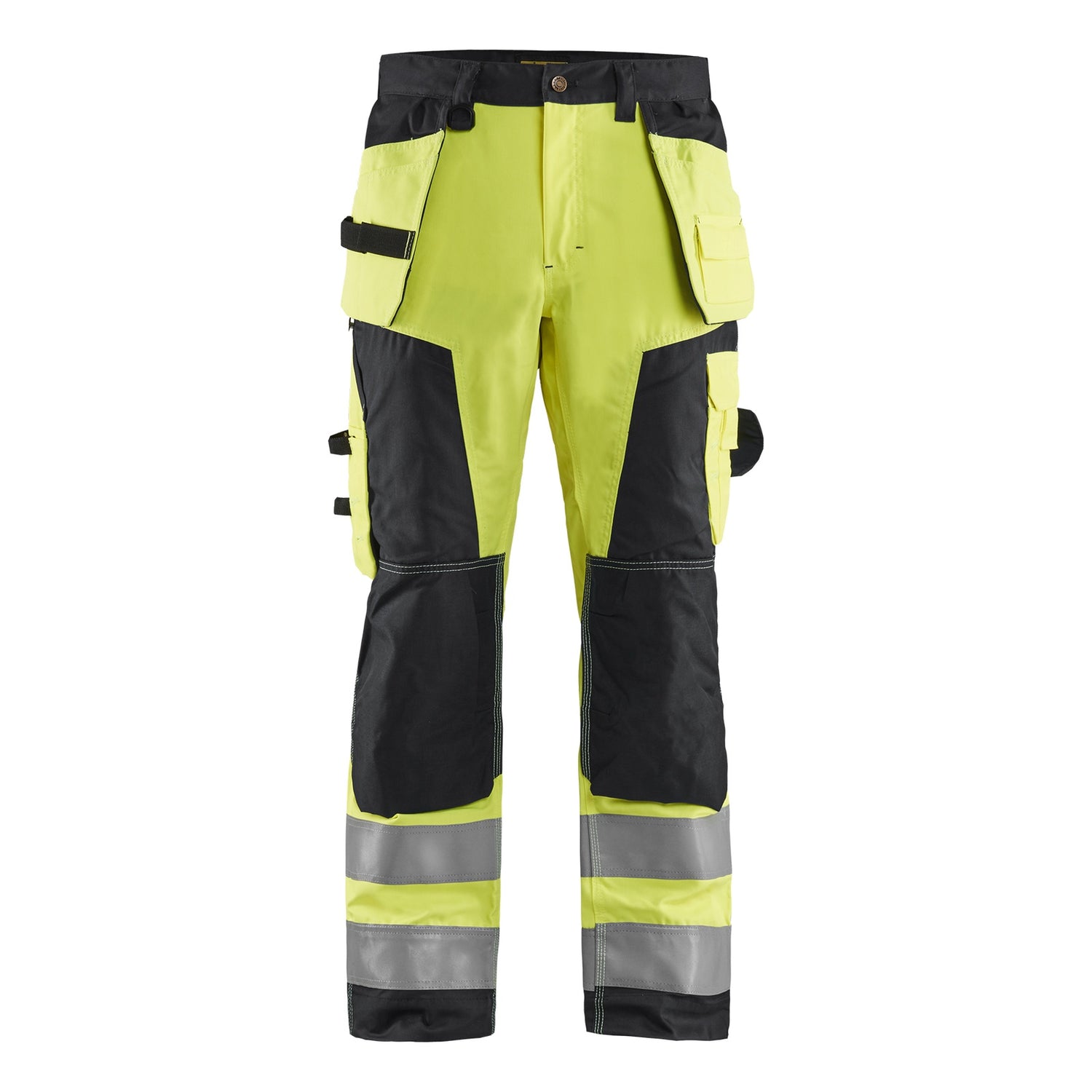 Blaklader BLAKLADER 15681811 | Hi Vis craftsman trousers Hi Vis Reflective Work Trousers Men - Twill Fabric - 156818113399