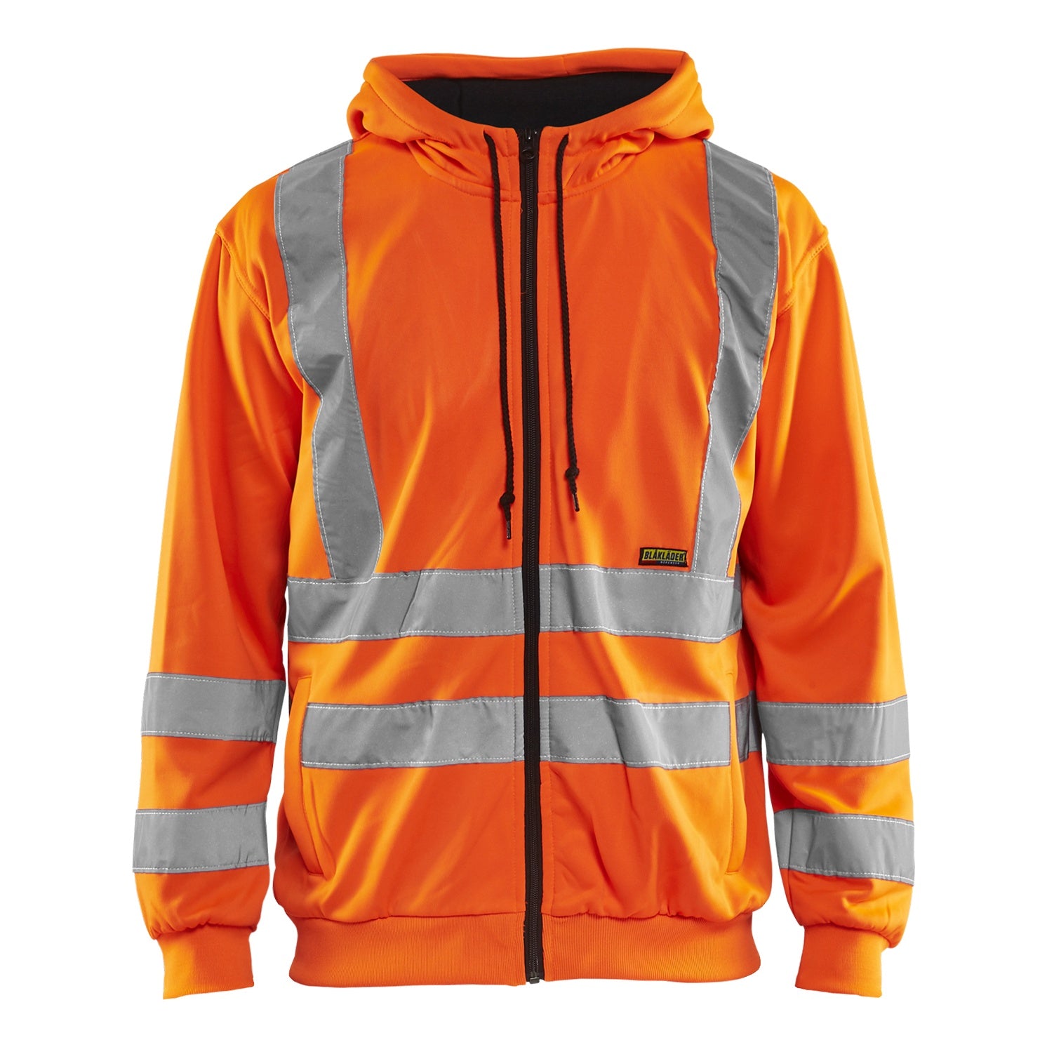 Blaklader BLAKLADER 33461974 Hi Vis Reflective Hoodie Work Sweatshirt MEN - 100% Polyester - 334619745300