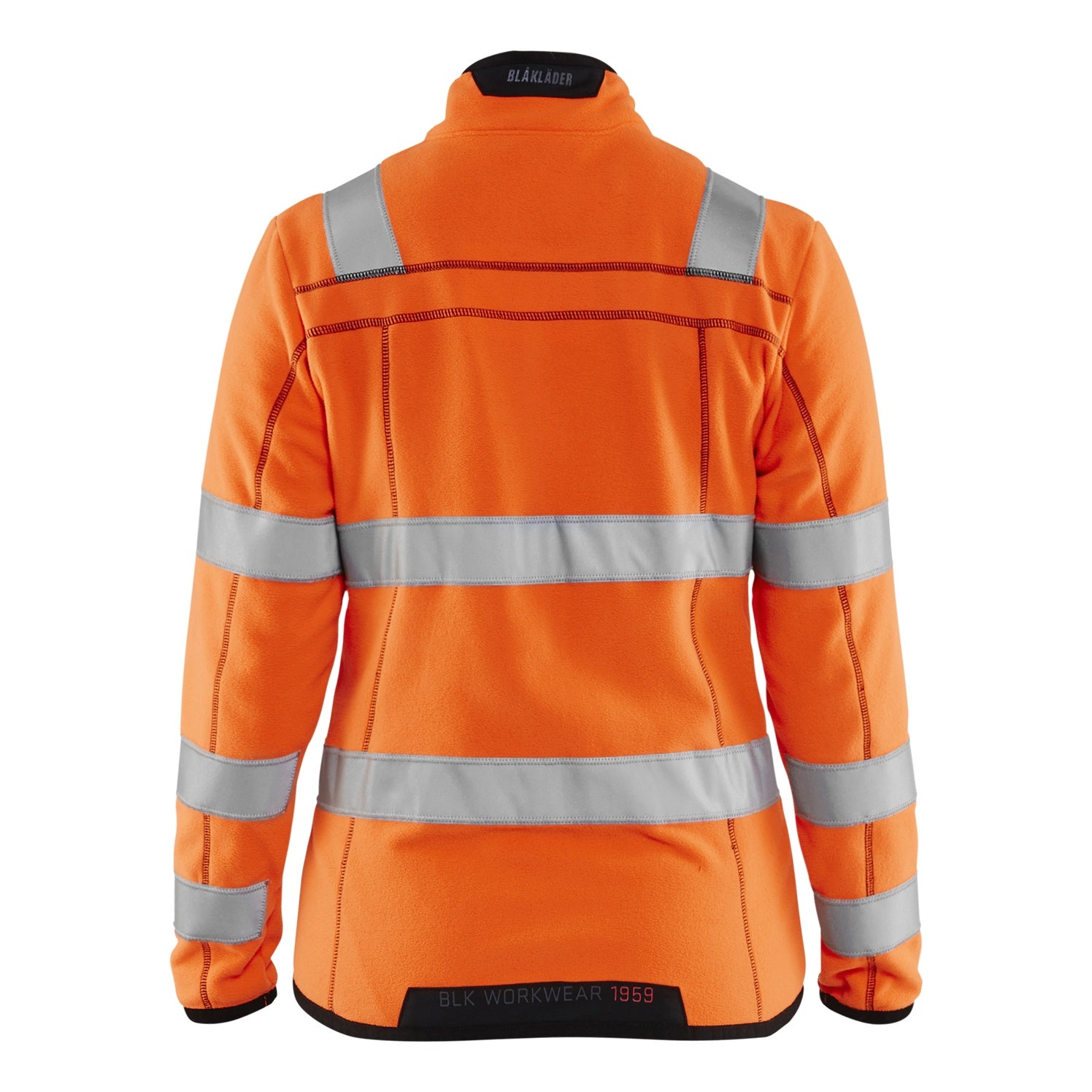 Blaklader BLAKLADER 49661010 Women's Hi Vis microfleece jacket Hi Vis Reflective Work Jacket WOMEN - Antipilling Fleece - 496610105300_2
