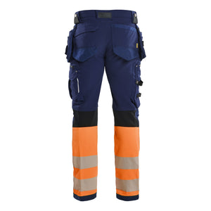 Blaklader BLAKLADER 19931642 Hi Vis 4 way stretch trousers Hi Vis Reflective Work Trousers Men - Water Repellent - 199316428953_2