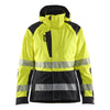 Blaklader BLAKLADER 44361987 Women’s Hi Vis Shell Jacket Hi Vis Reflective Shell Work Jacket WOMEN - Waterproof - 443619873399