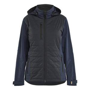 Blaklader BLAKLADER 47332513 Women's Hybrid Jacket Hi Vis Reflective Softshell Work Jacket WOMEN - Waterproof - 473325138699