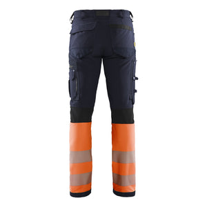 Blaklader BLAKLADER 11931642 | Hi Vis 4 way stretch trousers Hi Vis Reflective Work Trousers Men - Water Repellent - 119316428953_2