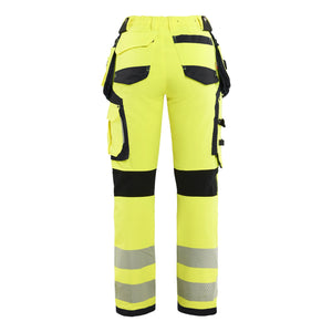 Blaklader BLAKLADER 71971642 | Women's Hi Vis trousers with 4 way stretch Hi Vis Reflective Work Trousers Women - Water Repellent - 719716423399_2