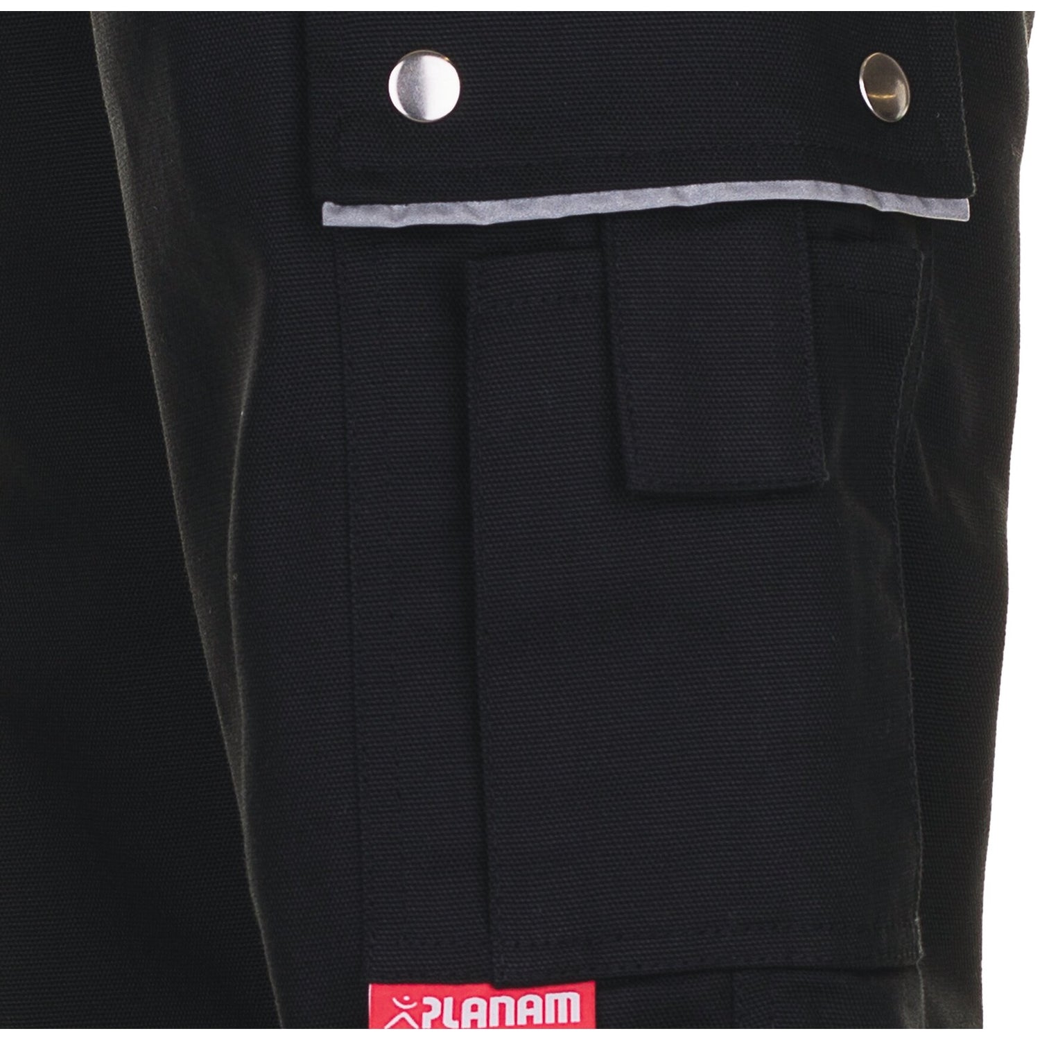 Planam Canvas 320, Outdoor Thermal Trousers royal blue - The large pocket on the thigh provides plenty of room and allows easy access.