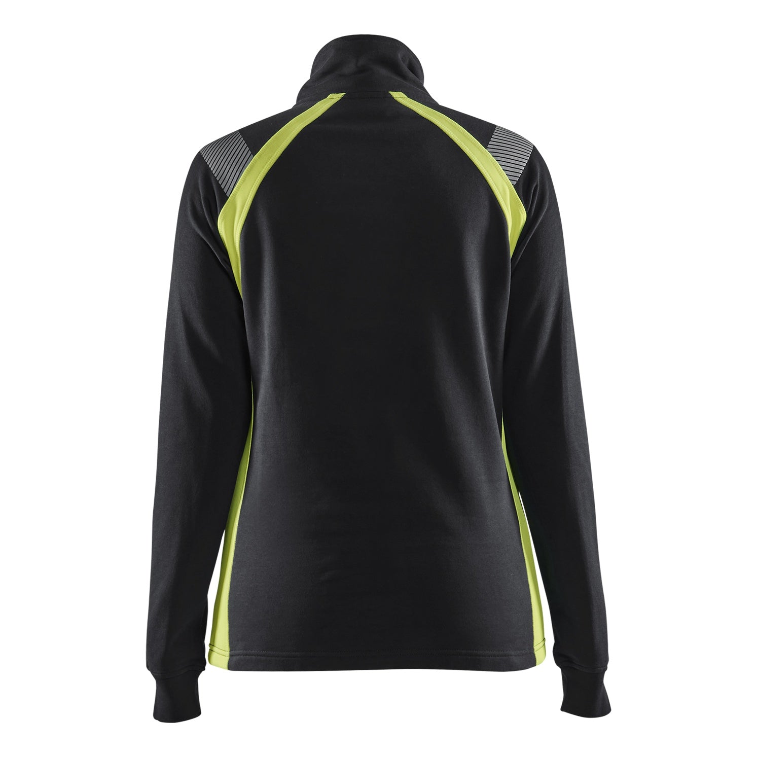 Blaklader BLAKLADER 34031158 Hi Vis Reflective Half-zip Work Sweatshirt WOMEN - 100% Cotton - 340311589933_2