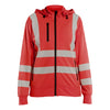 Blaklader BLAKLADER 35742538 Hi Vis Reflective Hoodie Work Sweatshirt WOMEN - Detachable Hood - 357425385500