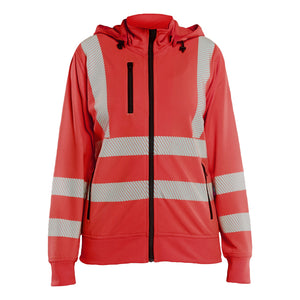 Blaklader BLAKLADER 35742538 Hi Vis Reflective Hoodie Work Sweatshirt WOMEN - Detachable Hood - 357425385500