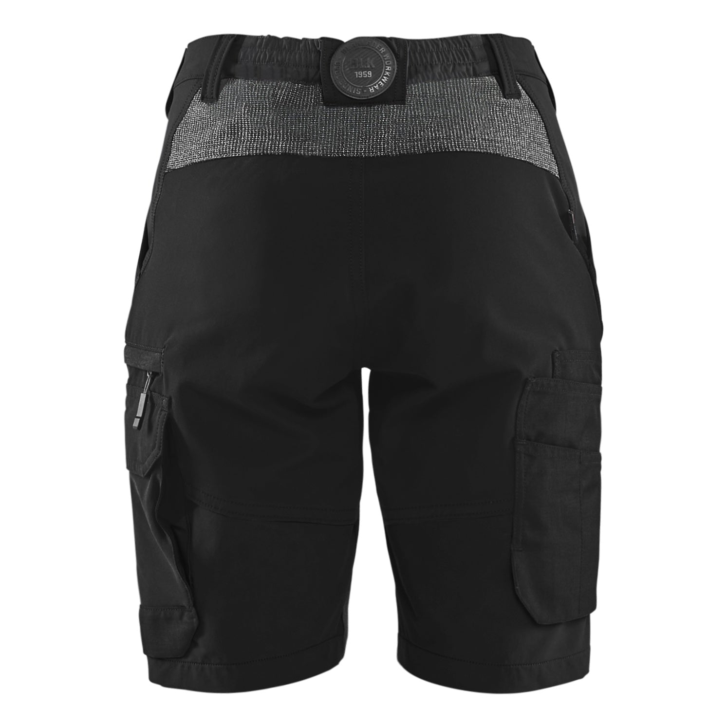 Blaklader BLAKLADER 71231645 Women's service shorts with 4 way stretch Work Shorts Women - double weave - 712316459998_2