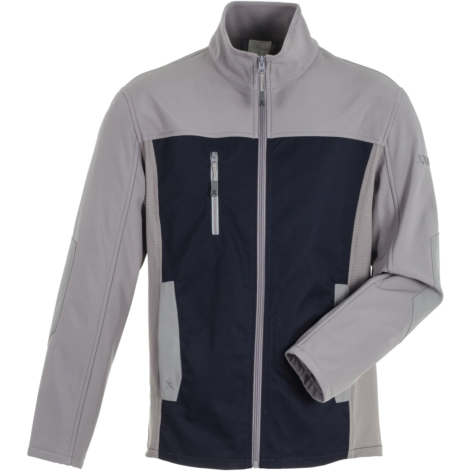Planam Norit Men's Hybrid jacket blackblue/zinc - Main