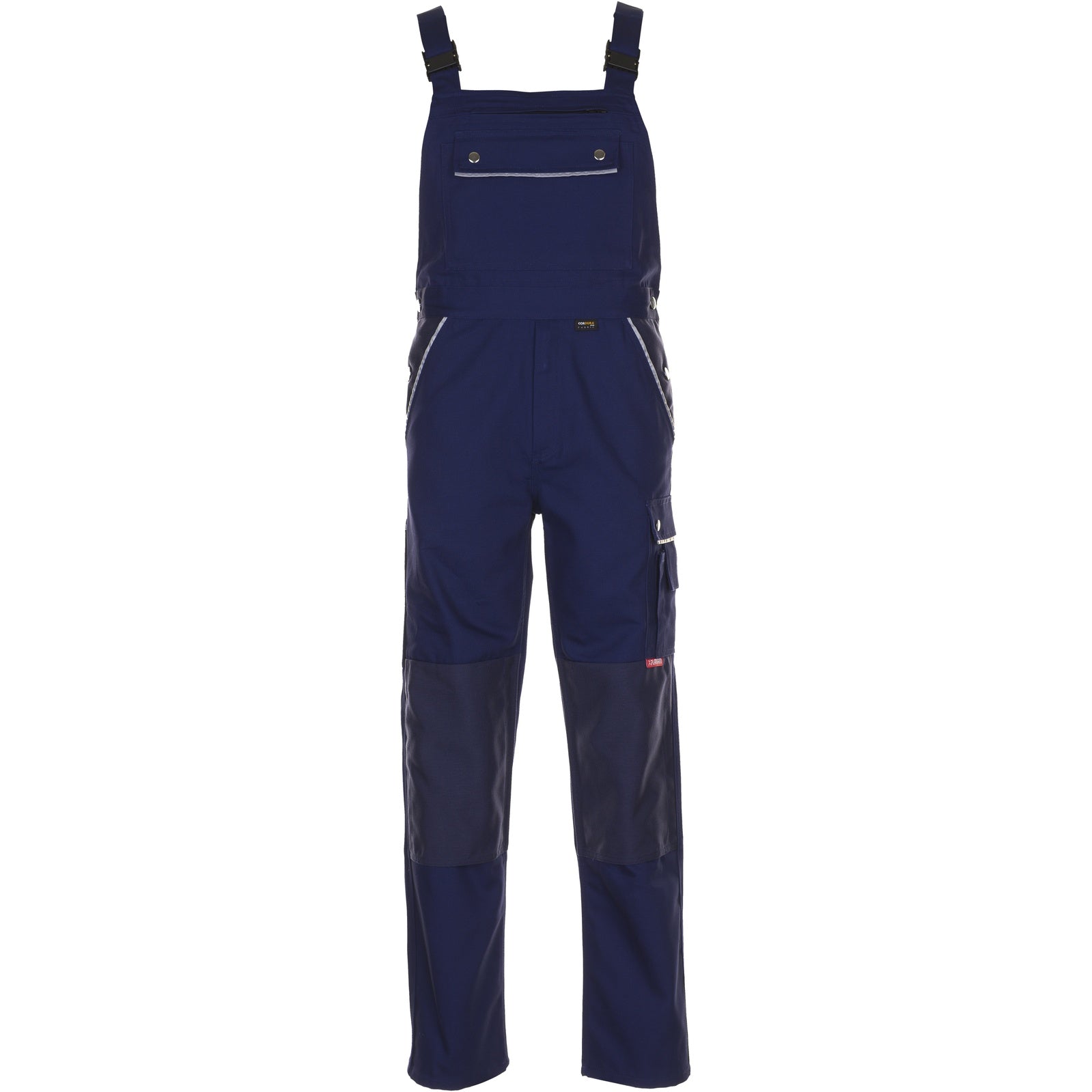 Planam Canvas 320 Dungarees navy/navy - Main