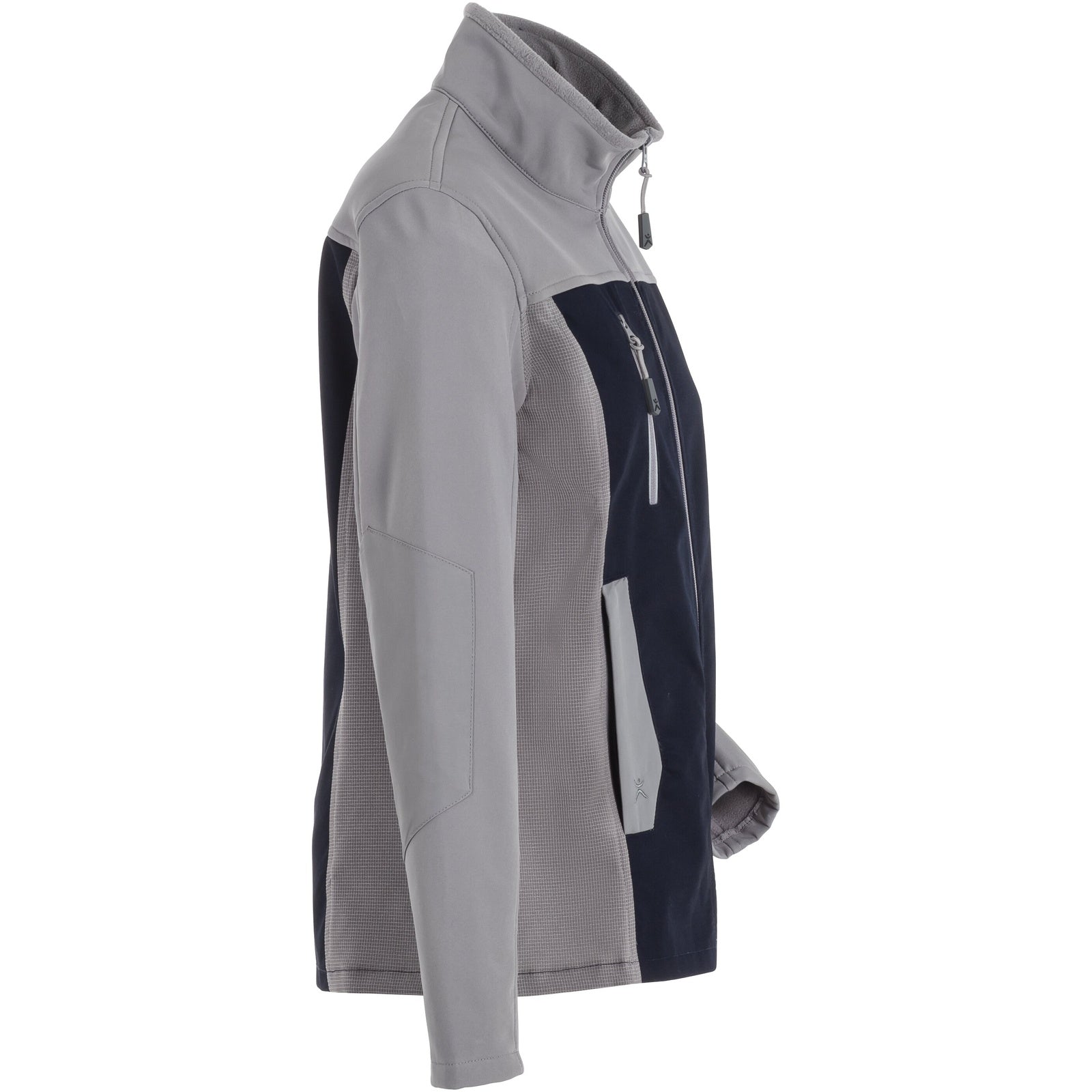 Planam Norit Women's Hybrid jacket blackblue/zinc - Model view 3