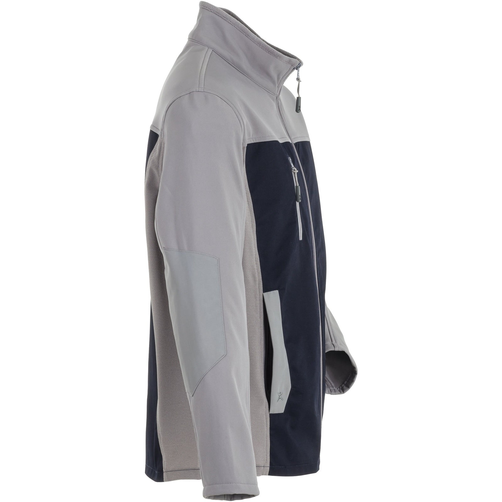Planam Norit Men's Hybrid jacket blackblue/zinc - Model view 3