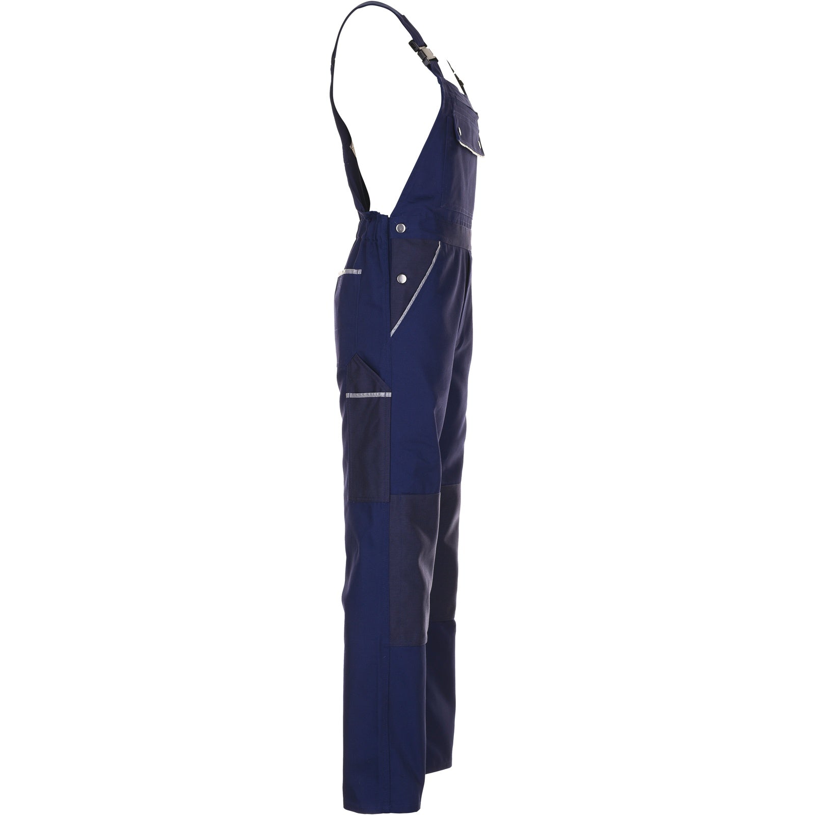 Planam Canvas 320 Dungarees navy/navy - Model view 3