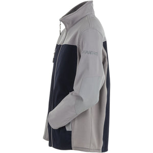 Planam Norit Men's Hybrid jacket blackblue/zinc - Model view 4