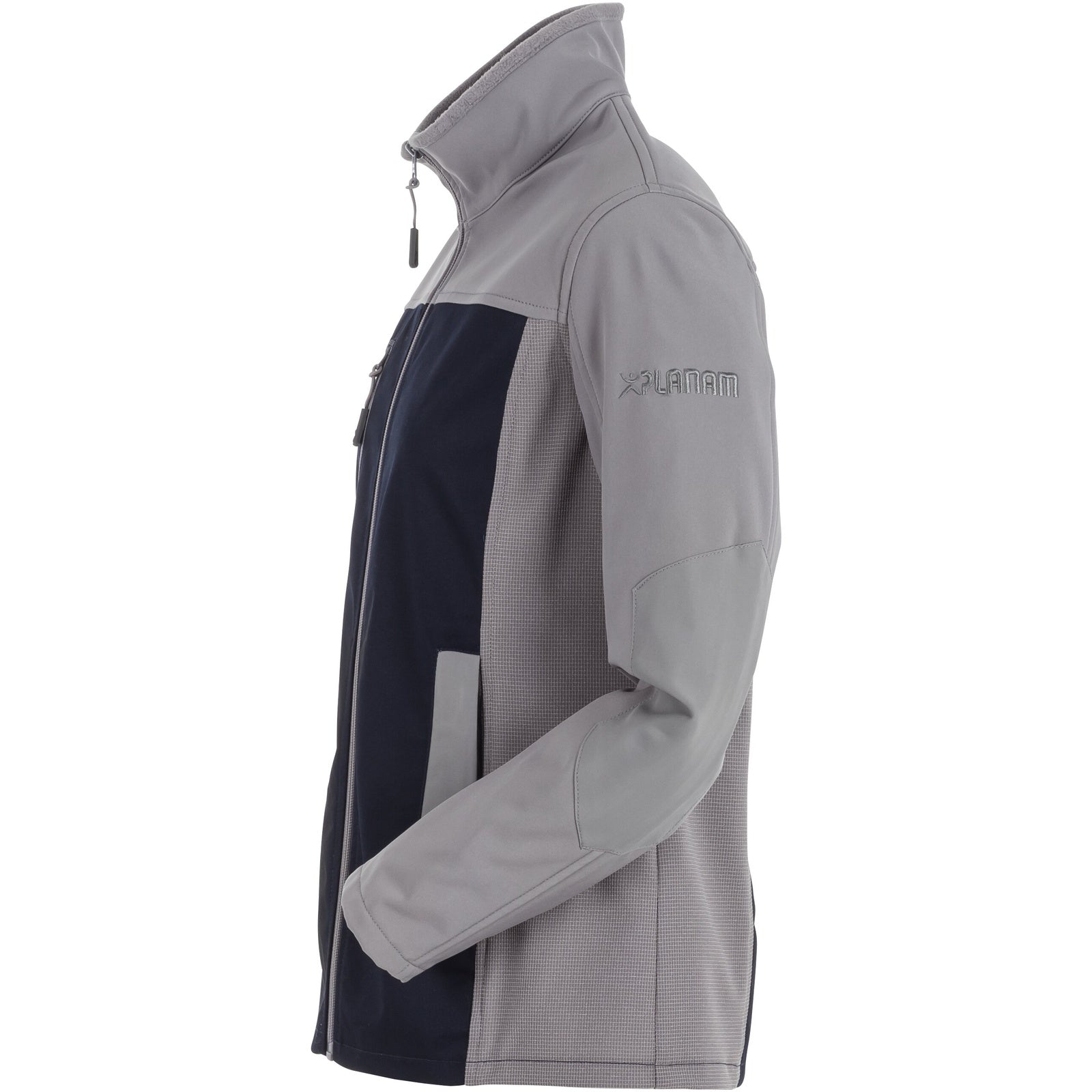 Planam Norit Women's Hybrid jacket blackblue/zinc - Model view 4