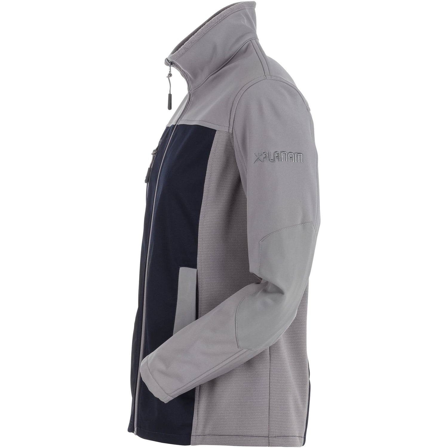 Planam Norit Women's Hybrid jacket blackblue/zinc - Model view 4