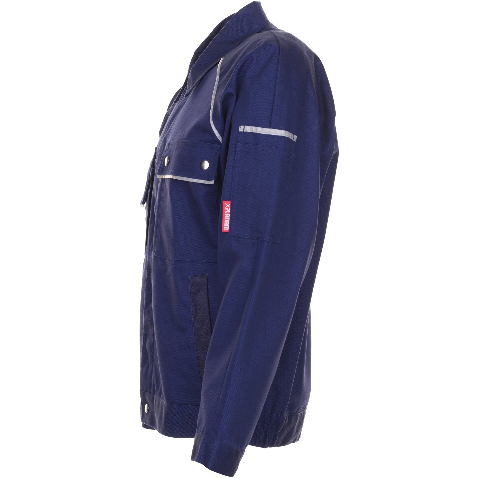 Planam Canvas 320 Waisted Jacket navy/navy - Model view 4