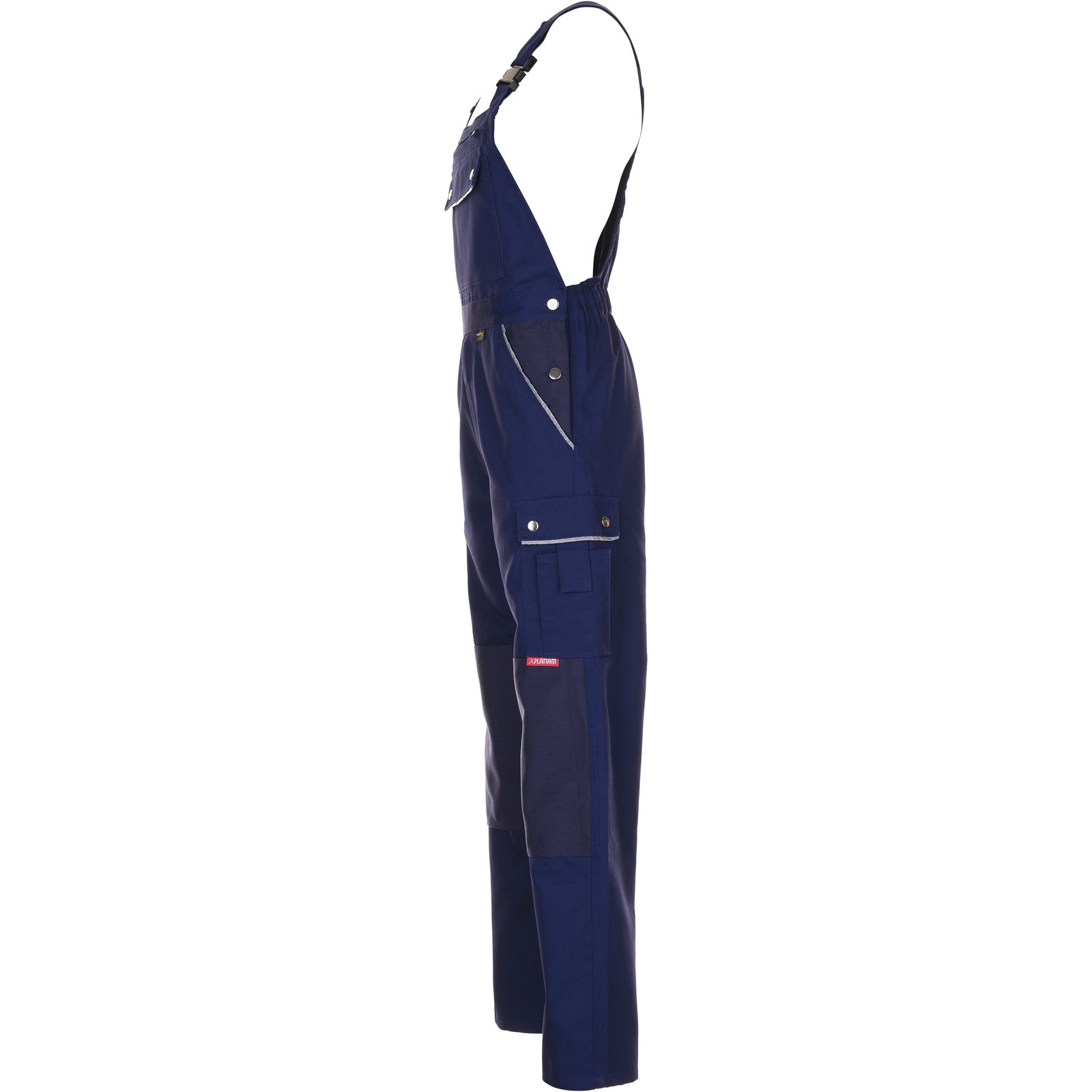 Planam Canvas 320 Dungarees navy/navy - Model view 4