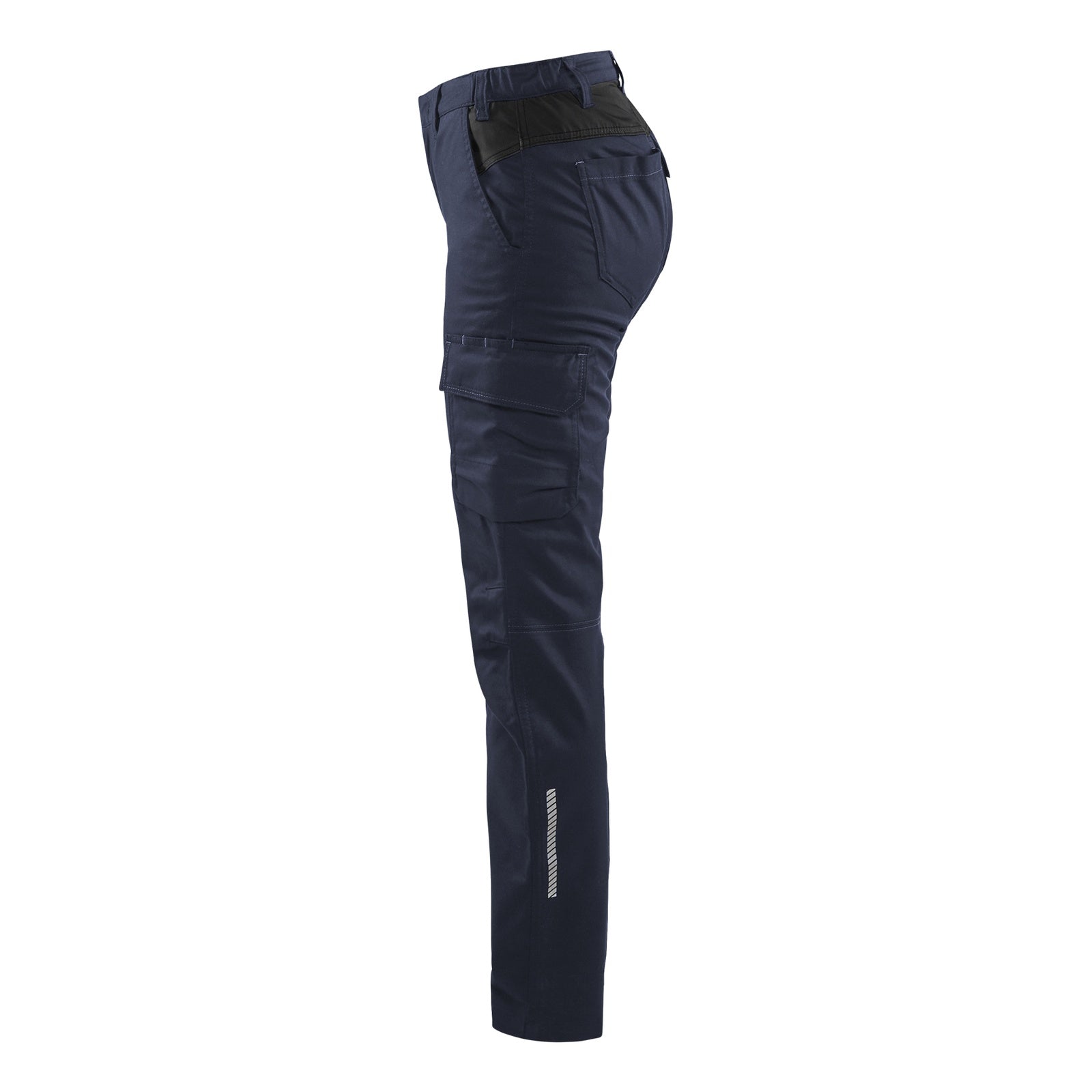 Blaklader BLAKLADER 71441832 Women's industry trousers stretch Hi Vis Reflective Work Trousers Women - twill fabric - 714418328699_CL
