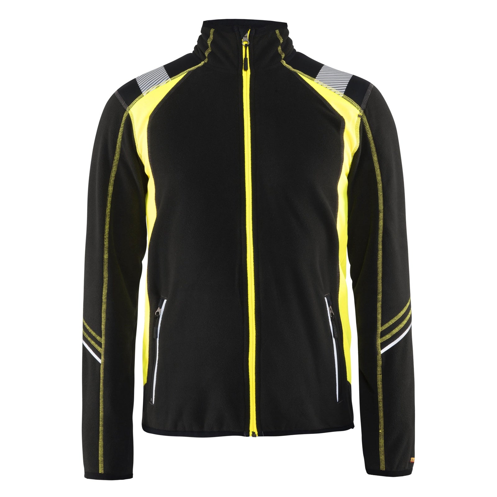 Blaklader BLAKLADER 49931010 Microfleece Jacket Hi Vis Reflective Work Jacket MEN - Antipilling - 499310109933