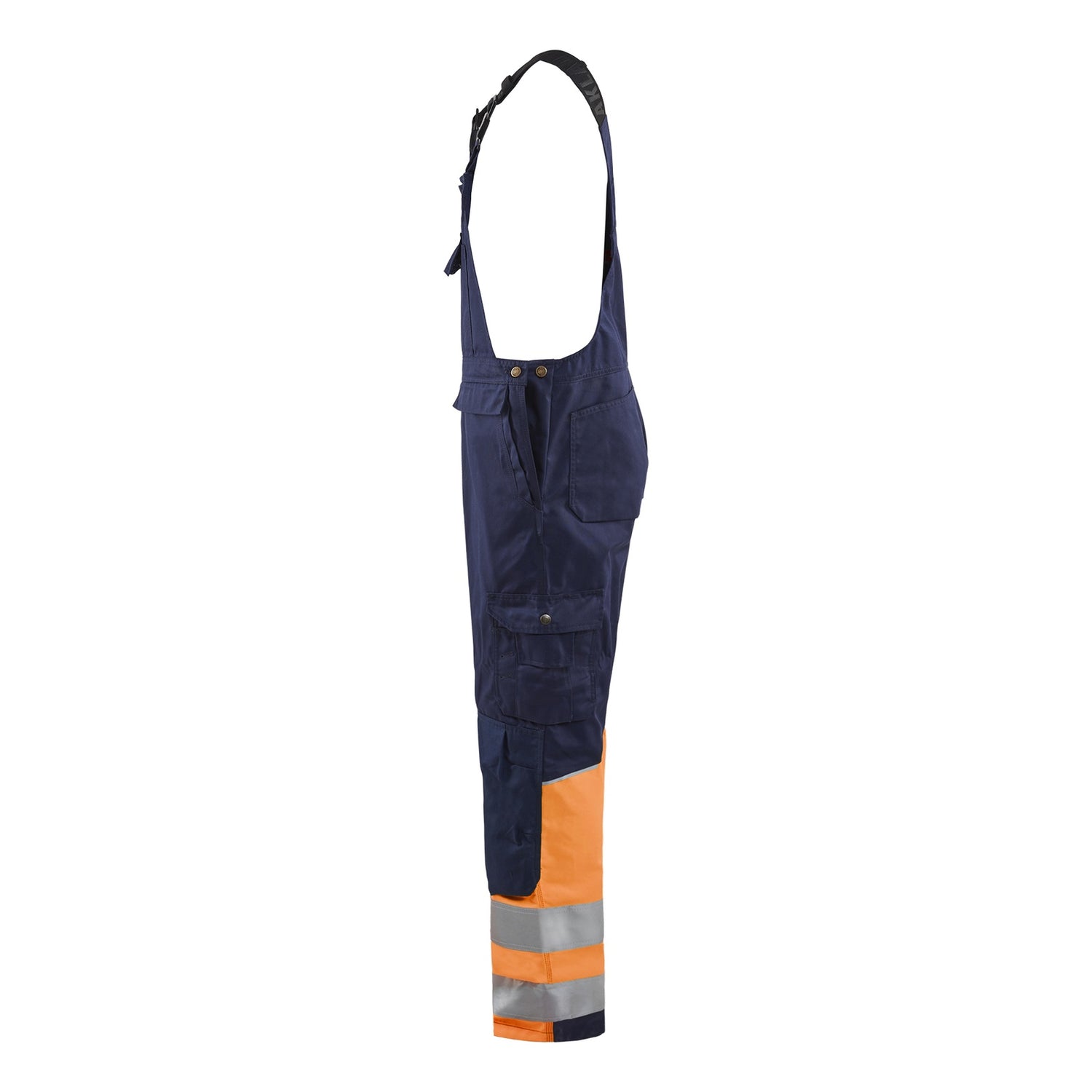 Blaklader BLAKLADER 26621800 Hi Vis Bib overall Hi Vis Reflective Work Bib Trousers Men - Class 1 Certified - 266218008953_CL