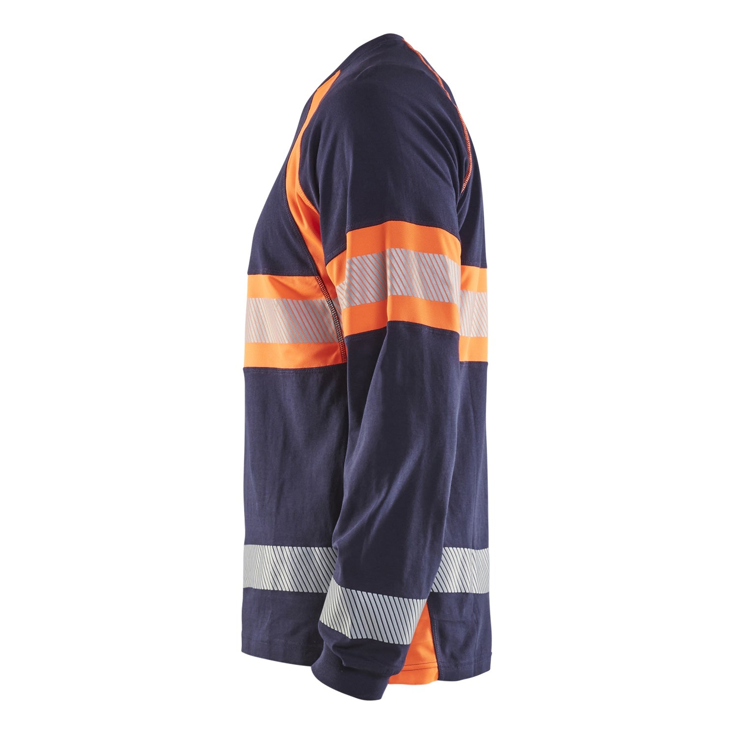 Blaklader BLAKLADER 35101030 Hi Vis Long Sleeved T Shirt Hi Vis Reflective Long Sleeve Work T-Shirt MEN - 100% Cotton - 351010308853_CL