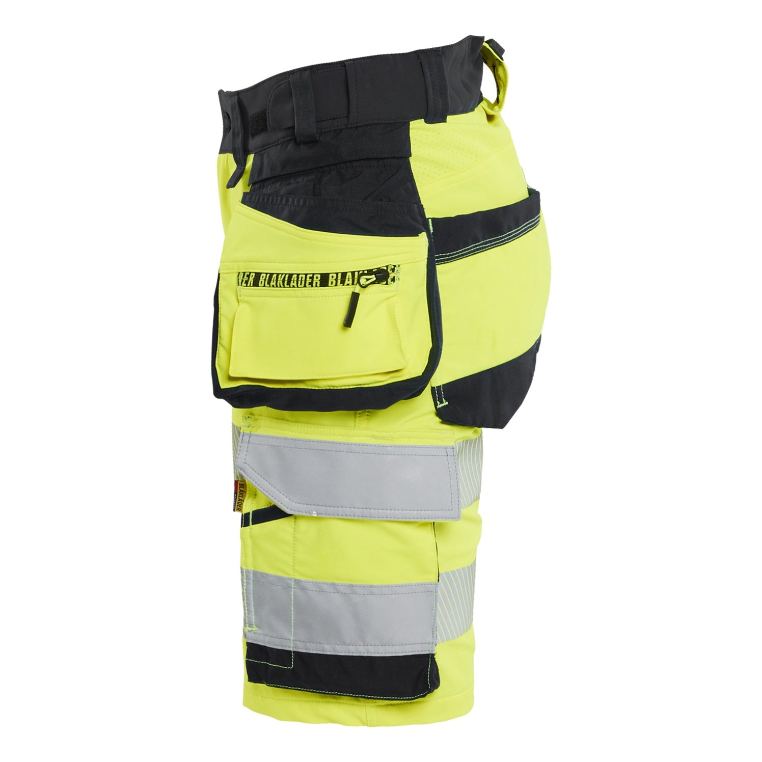 Blaklader BLAKLADER 70201648 | Women's Hi Vis shorts 4 way stretch Hi Vis Reflective Work Shorts Women - Double Weave - 702016483399_CL