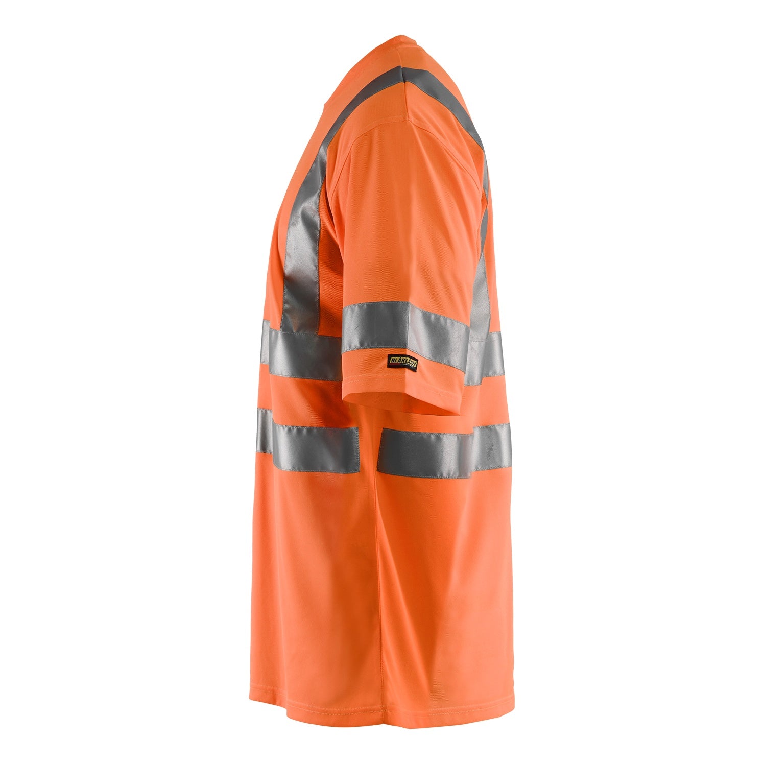 Blaklader BLAKLADER 34131009 Hi Vis T shirt Hi Vis Reflective Short Sleeve Work T-Shirt MEN - 100% Polyester - 341310095300_CL
