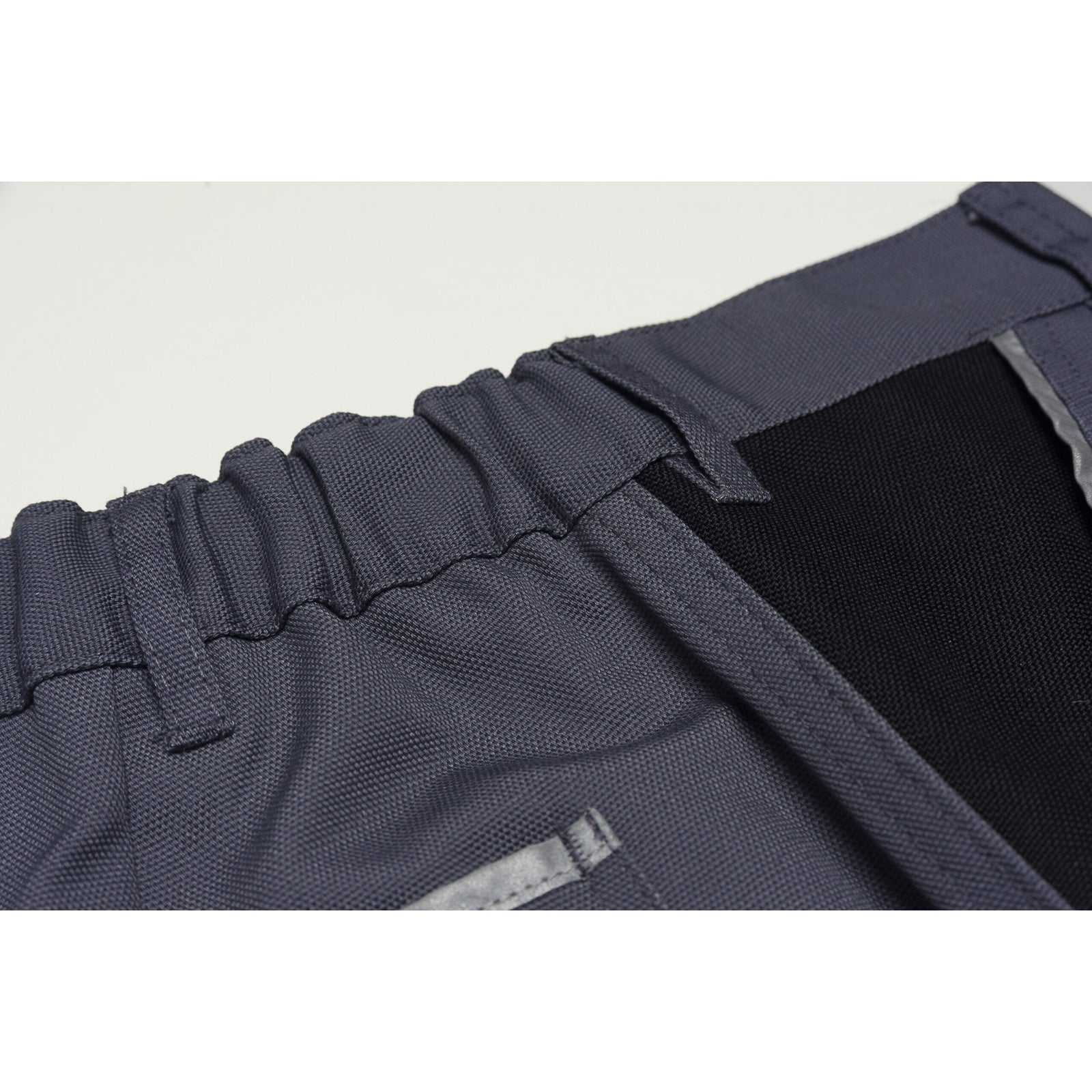 Planam Canvas 320 Trousers royal blue/royal blue - The elastic in the waistband ensures these work trousers stay in place.