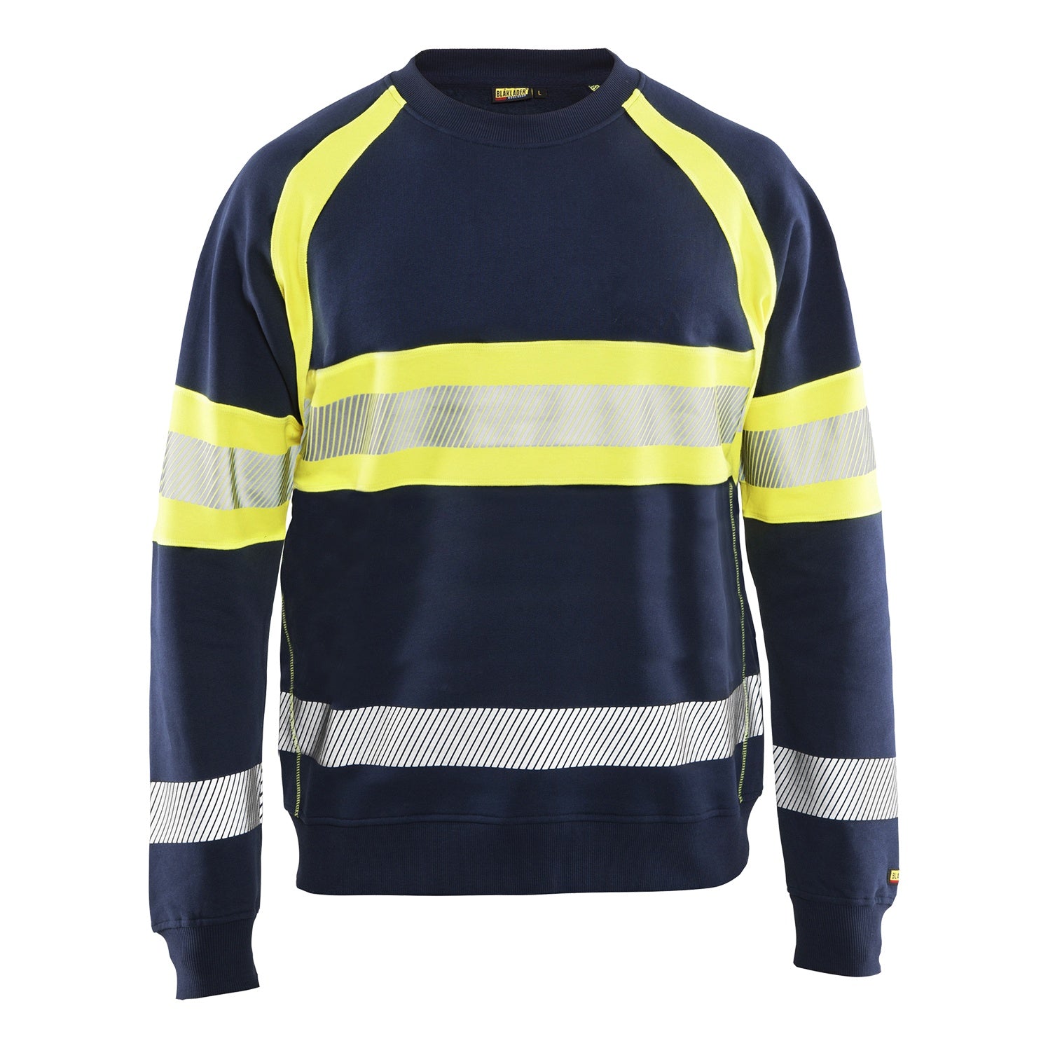 Blaklader BLAKLADER 33591158 Hi Vis Sweater Hi Vis Reflective Work Sweatshirt MEN - 100% Cotton - 335911588933_CF
