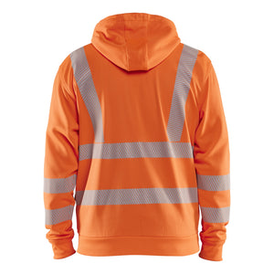 Blaklader BLAKLADER 35652538 Hi Vis Hoodie Full Zip Hi Vis Reflective Hoodie Work Sweatshirt MEN - Breathable - 356525385300_2